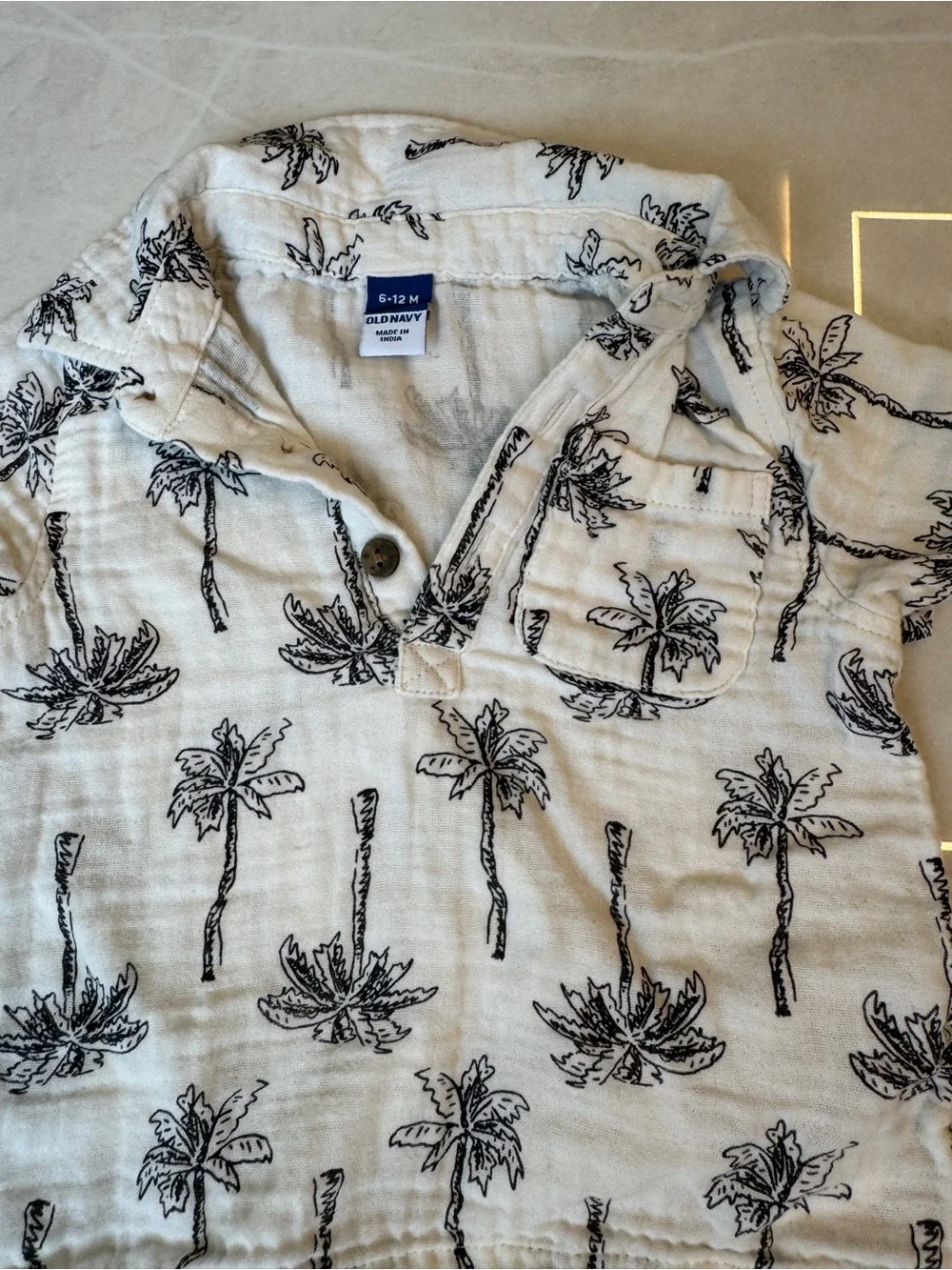 Old Navy Double-Weave Polo Shirt & Shorts Set for Baby.